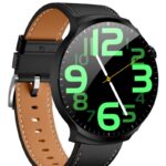 Watch 4 Max Smartwatch - AMOLED 1.9'' Full Curved HD Screen, 500mAh Battery, Black Edition & Formal Edition, 3 Straps, Voice Assistant, NFC, Bluetooth Calling, Health Monitoring, Sleep Tracking, Waterproof, GPS Navigation, Wireless Charging